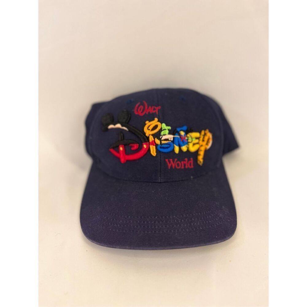 Walt Disney World Unisex Vintage Character Lettering Embroidered Baseball Cap Ha - Picture 4 of 8